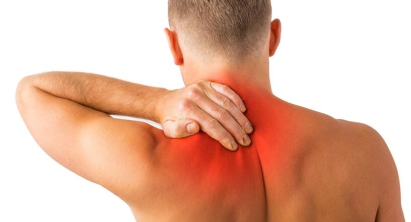 Nackenschmerzen aufgrund von Osteochondrose