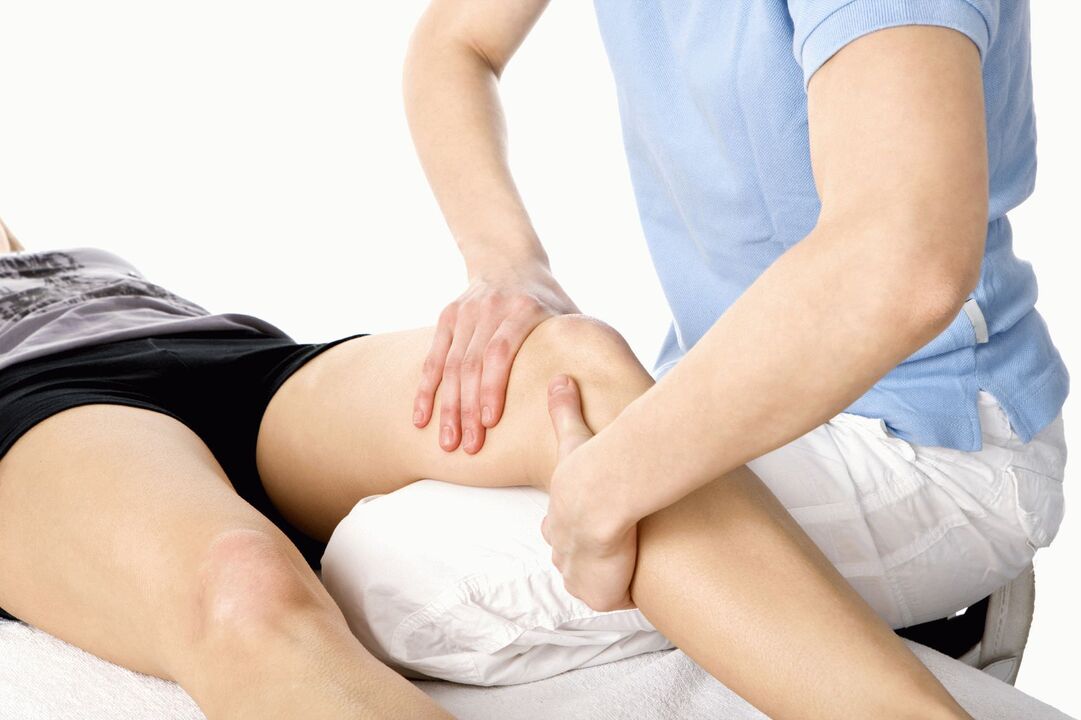 Kniemassage bei Arthritis